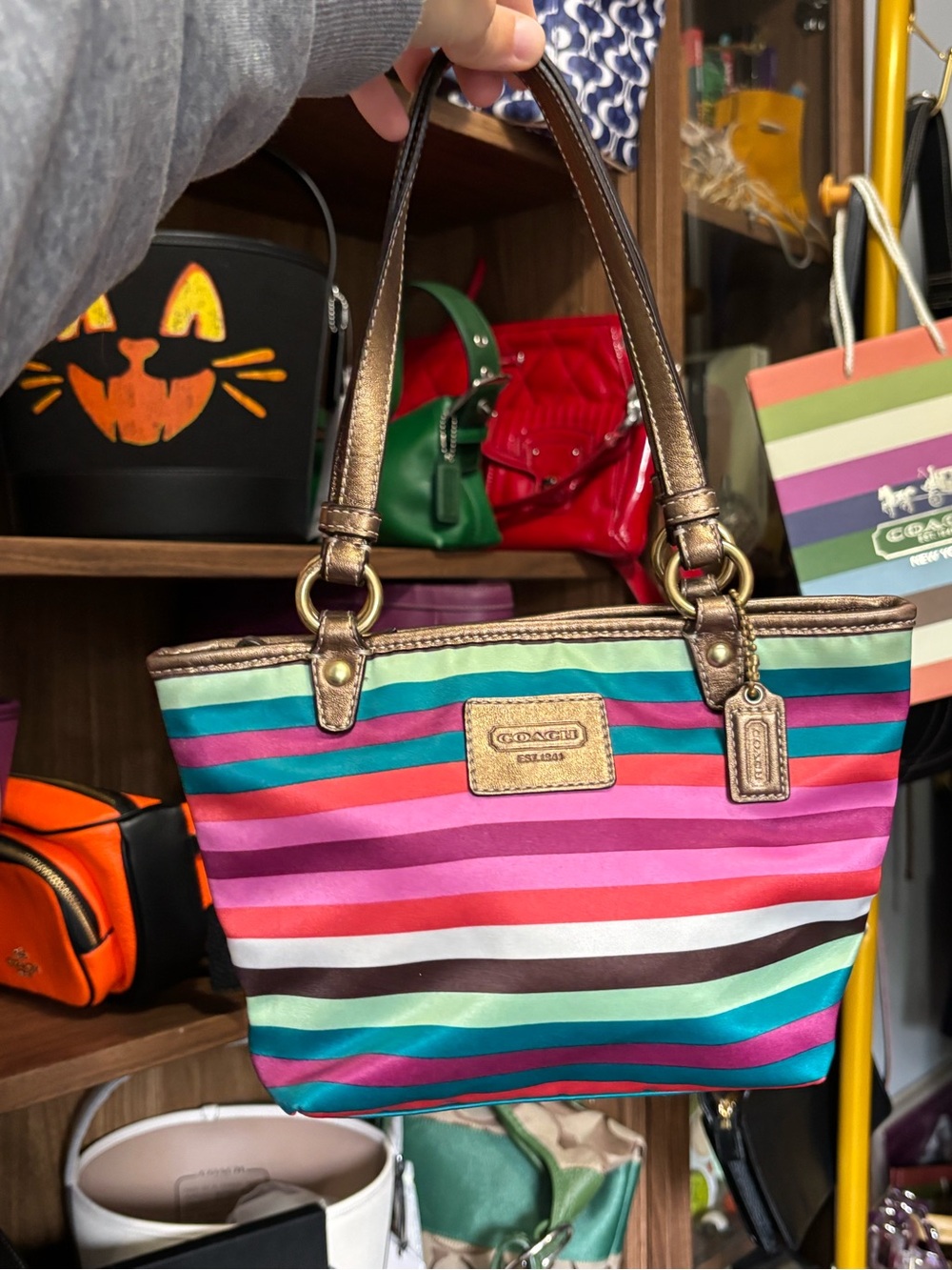 Coach Legacy Mini Tote